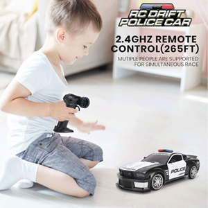  ماشین کنترلی شارژی پلیس Remote Control 1:12 RC Police Patrol Sports Car -اسباب بازی